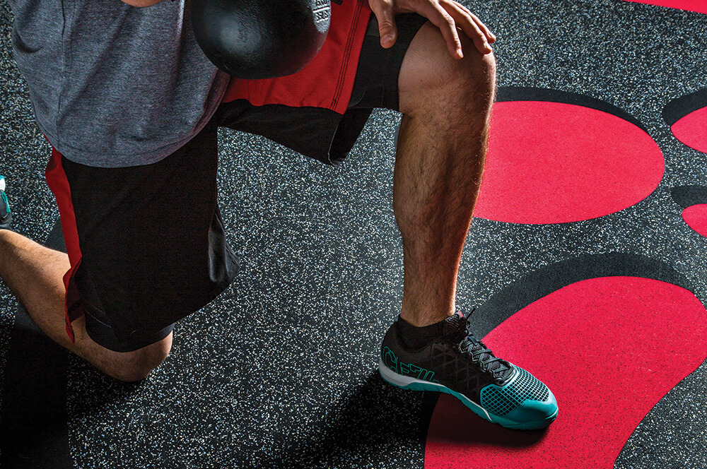 REGUPOL aktivplus performance rubber flooring