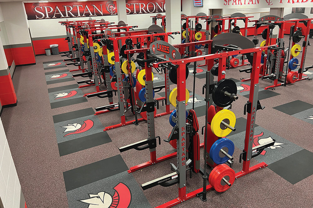 REGUPOL aktivplus premier high-performance rolled rubber flooring